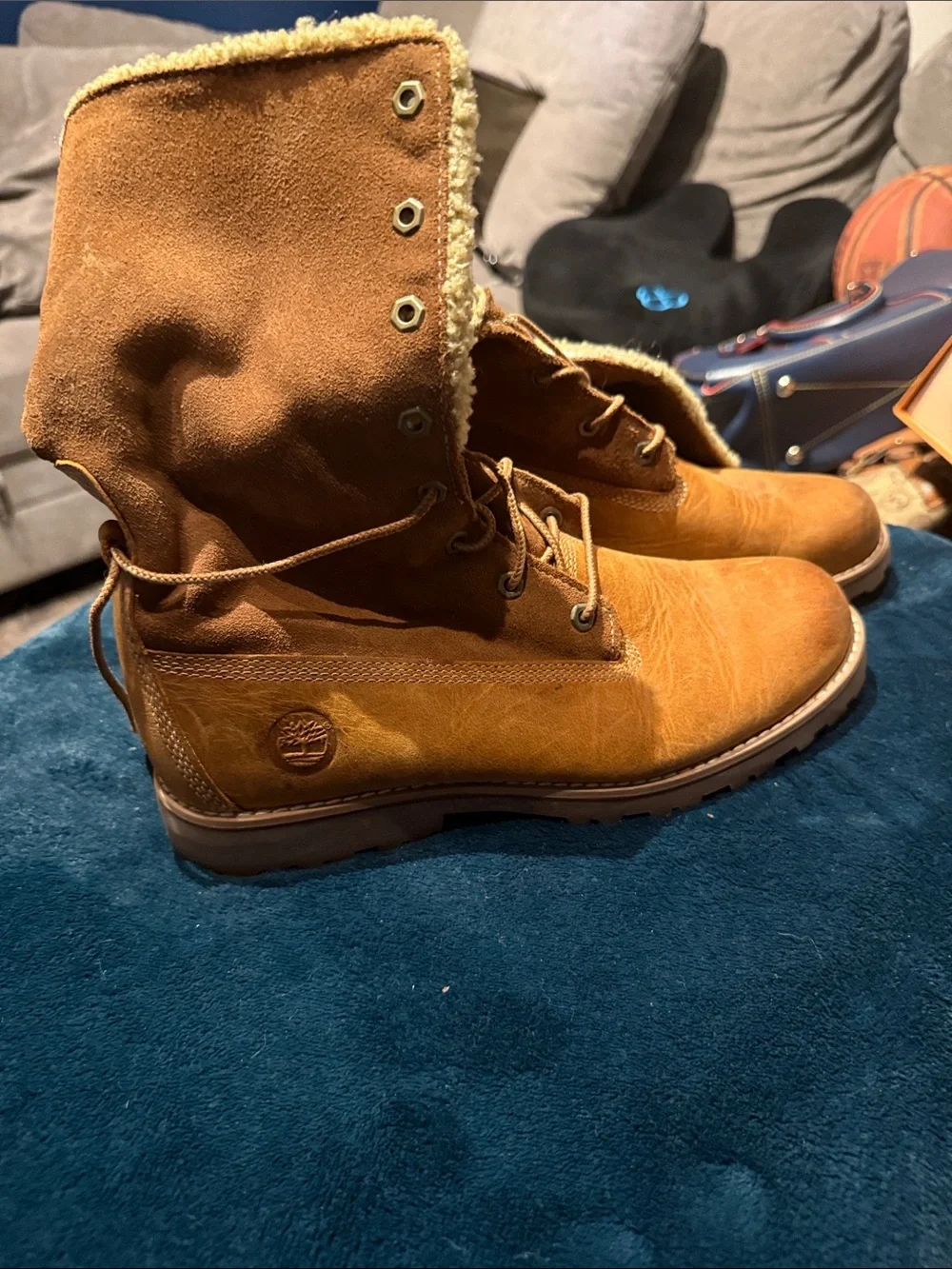 Timberland Teddy Fleece Fold Down